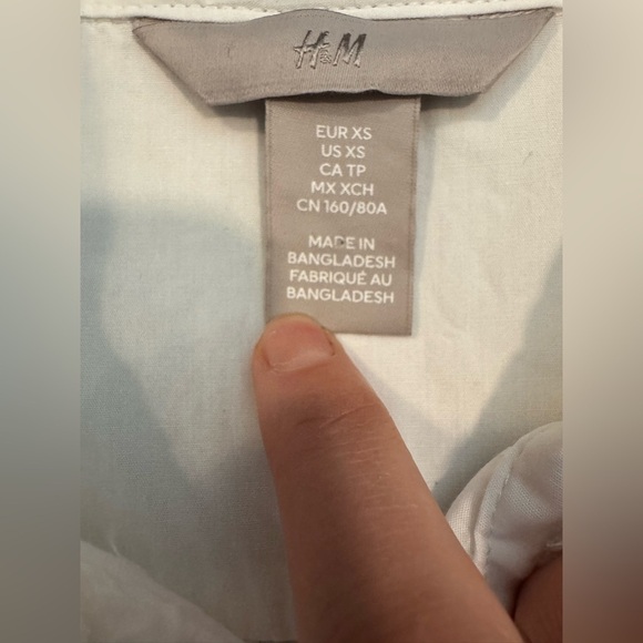 Classic White womens oversize Shirt - Picture 4 of 7